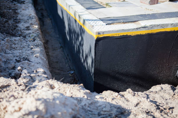 Residential Waterproofing installation at a Buhl, AL home by SJ Waterproofing Pros